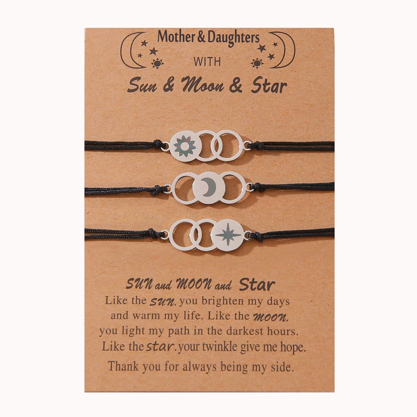 Woven Hand Strap Creative Stainless Steel Bracelets