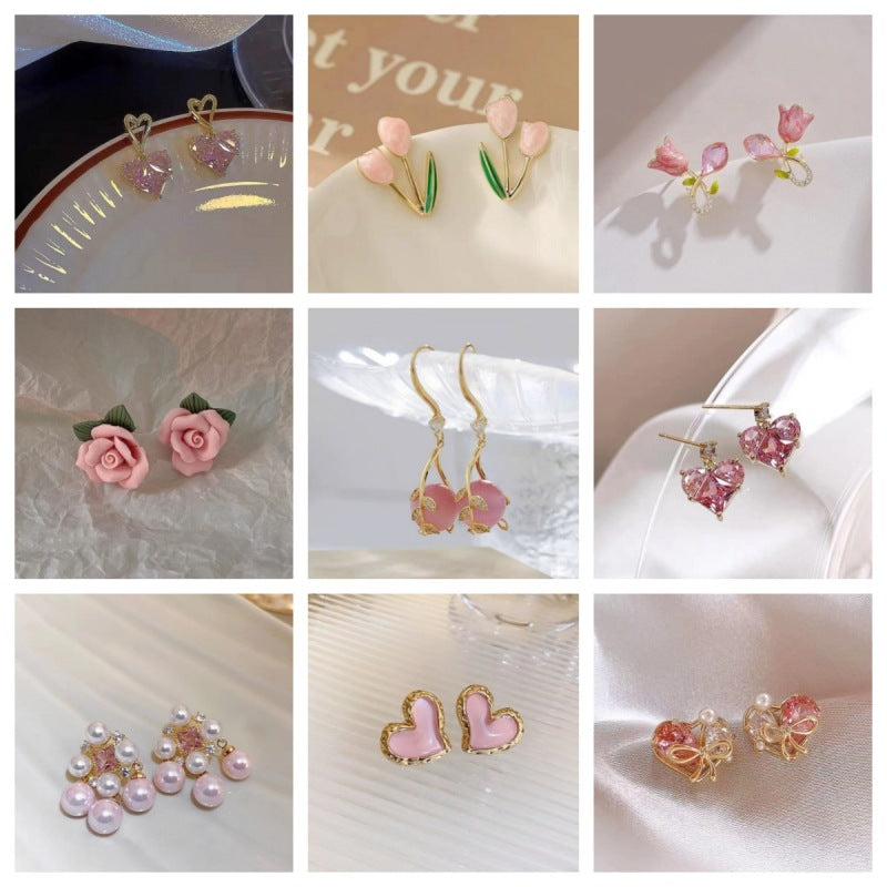Stall Night Market Fashion Live Ear Earrings