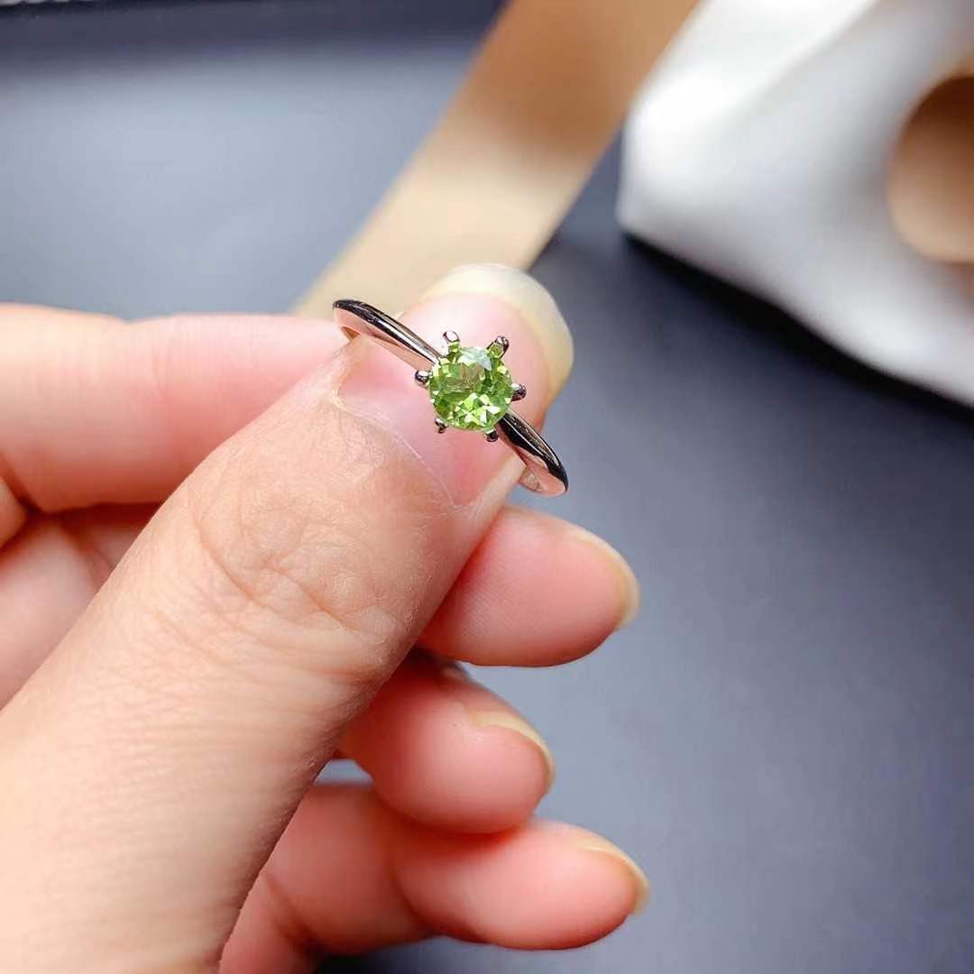 Women's Diamond Simple Couple Moissanite Proposal Wedding Rings