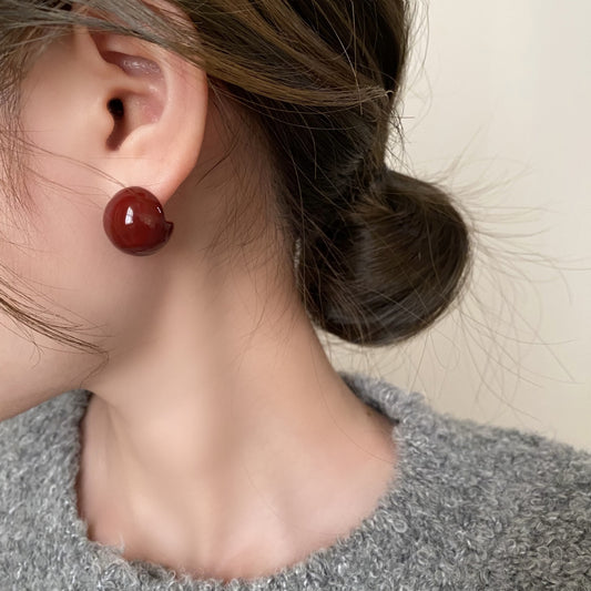 Needle Elegance Retro Light Luxury Female Earrings