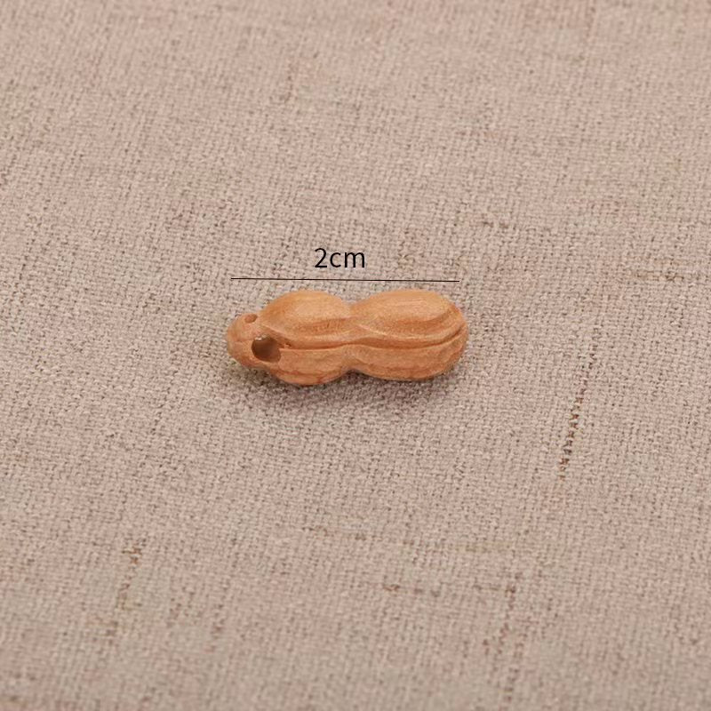 Peach Wood Peanut Business Life Wealth Bracelet