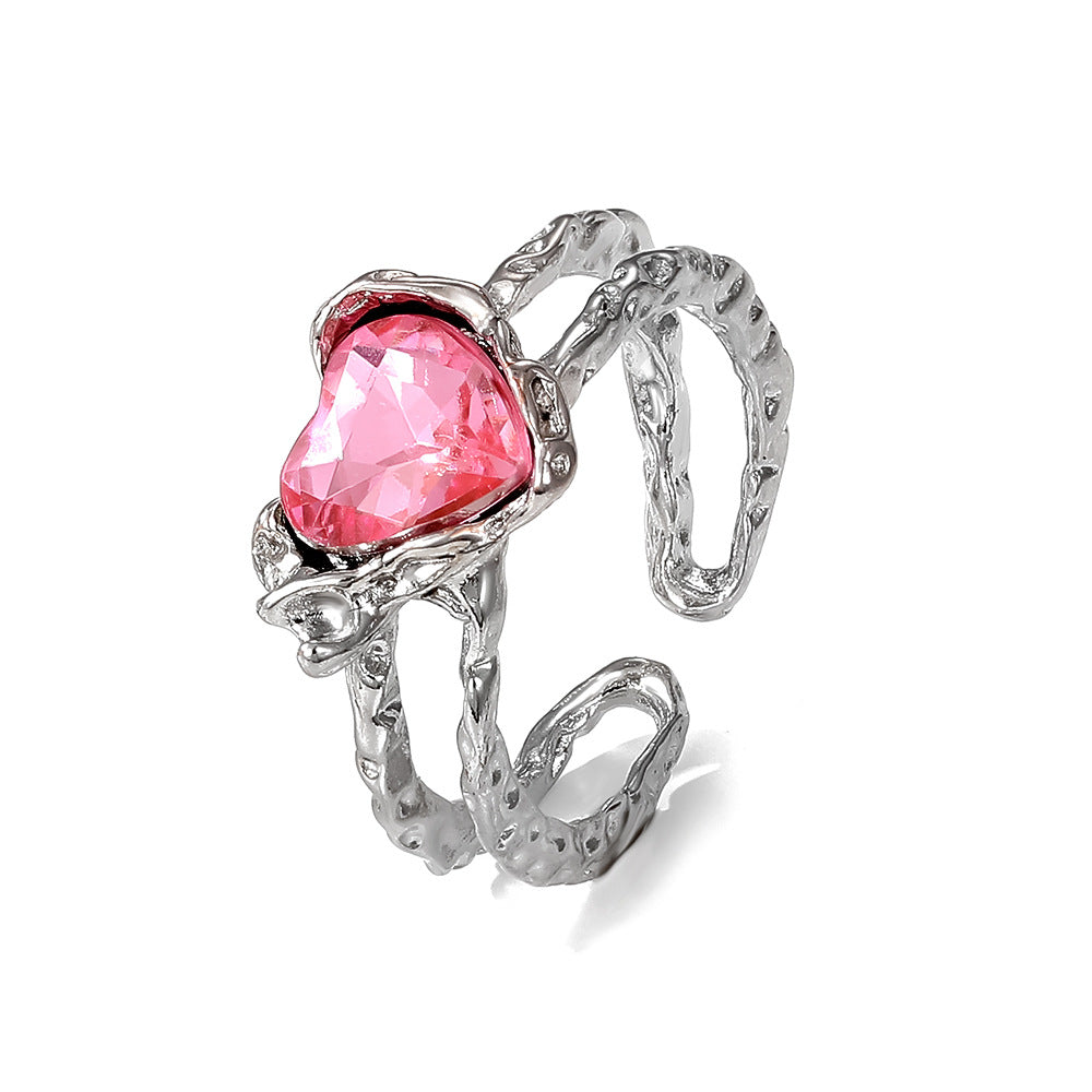 Advanced Niche Design Indifference Trend Cool Female Rings