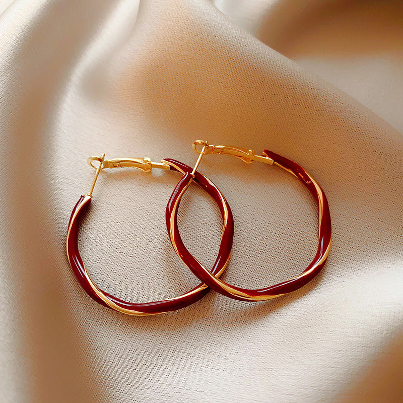 Geometric Butterfly Pearl Affordable Luxury Fashion Earrings