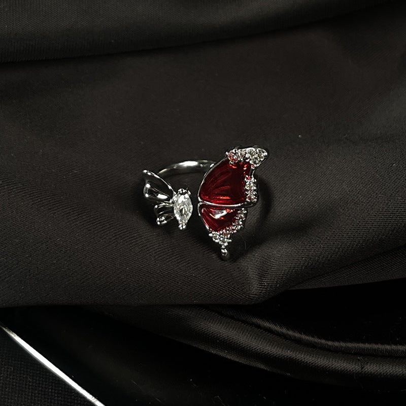 Series Open Personalized Minority Design Cold Wind Drip Rings