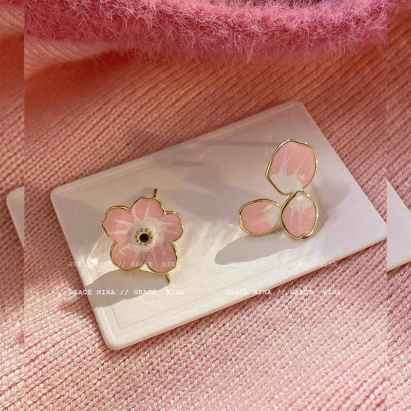 Women's Pin Korean Flower Butterfly High-grade Imitation Rings