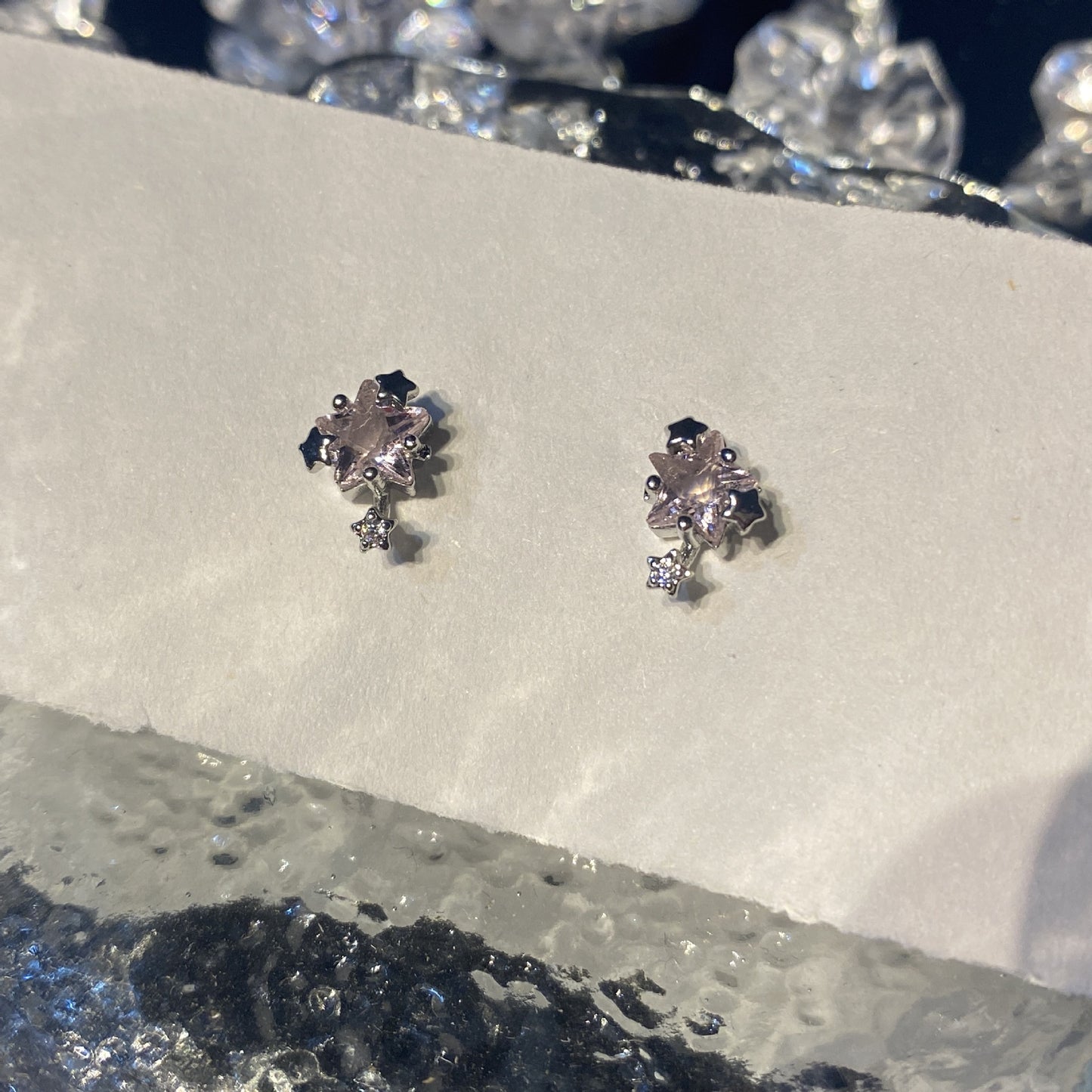 Moon Memory Bright Starry Sky Series Earrings