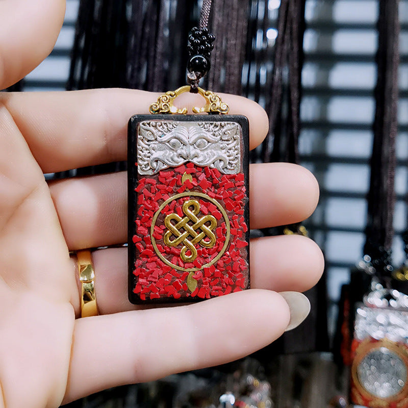 Tibetan Vintage Blackwood Father's Day Sweater Necklaces