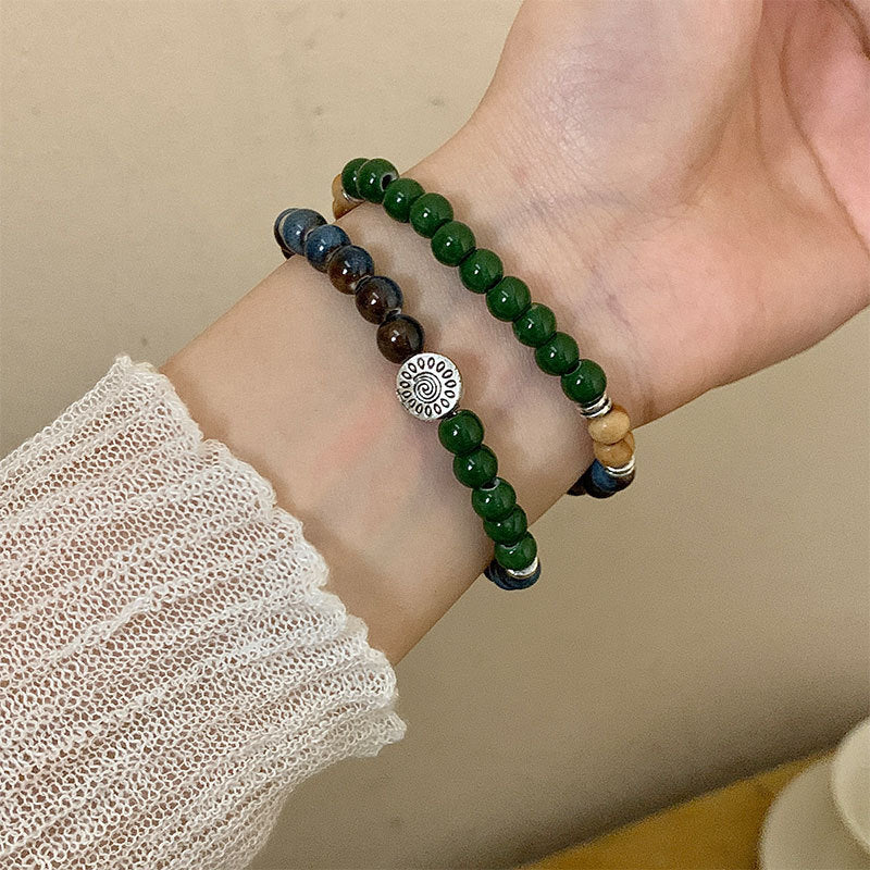 Niche Retro Chinese Beaded Handmade Stall Bracelets