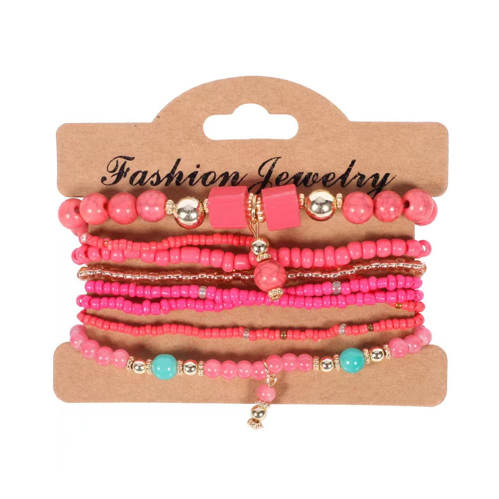 Women's Handmade Beaded Romantic Yuan Su Suit Bracelets