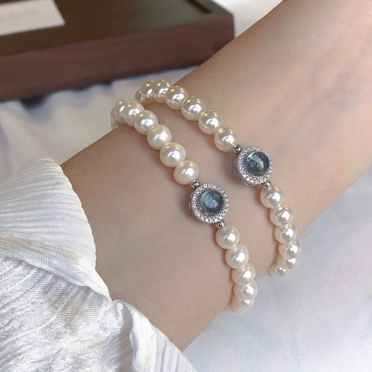 Ceramic Beaded Female Sweet Graceful Lovely Minority Bracelet