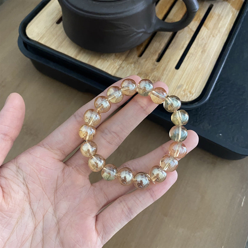 Style Beaded Elastic String Sweet Colored Bracelets