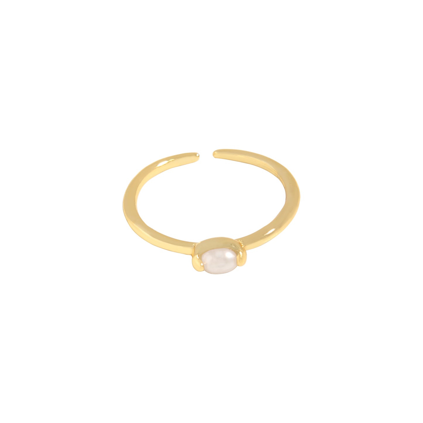 Light Luxury Design Versatile Geometric Natural Rings