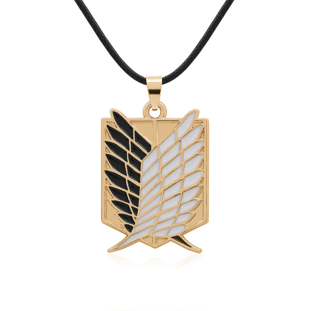 Anime Ornament Attack On Titan Investigation Necklaces