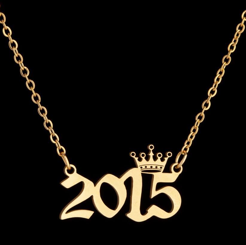 Women's Wind Lucky Digital Angel Clavicle Chain Necklaces