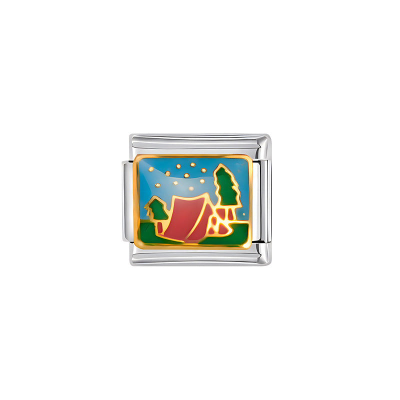 Module Color Accessories Square Stainless Steel Bracelets