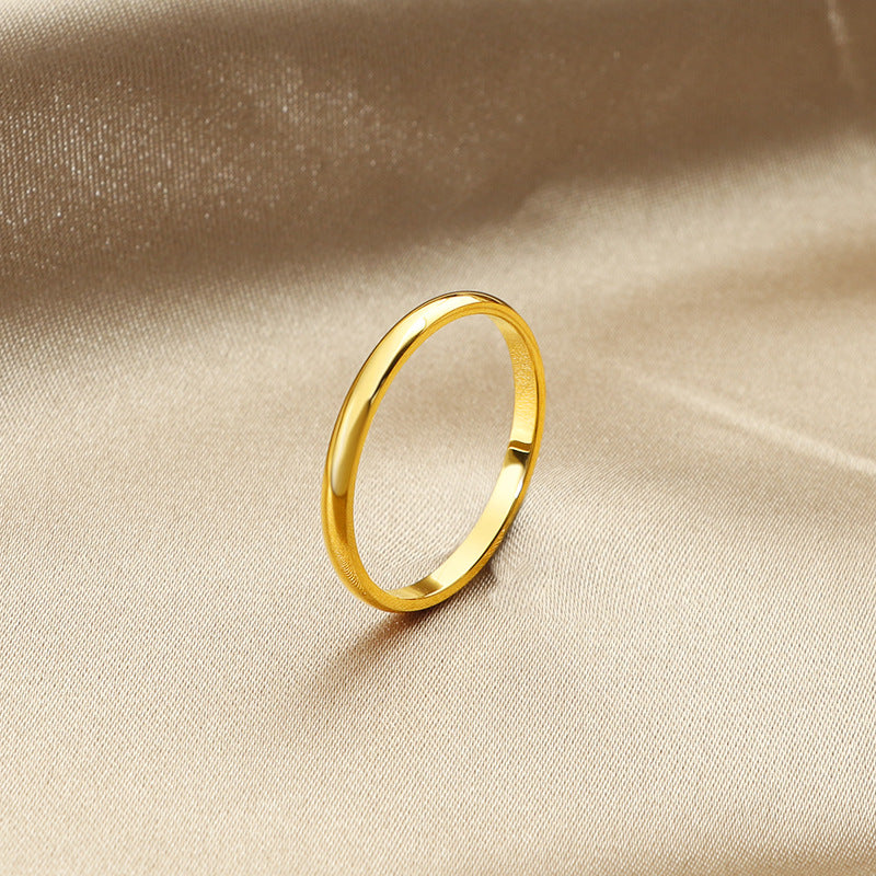Design Light Luxury Cold High Sense Rings
