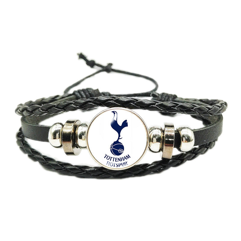 Champions League Football Club Logo Time Bracelets