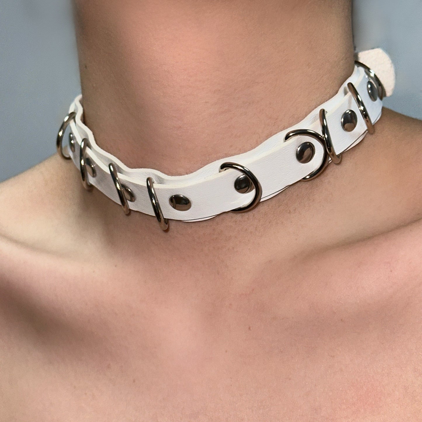 Style Buckle Female Sweet Cool Hot Personalized Hip Hop Simple Collar