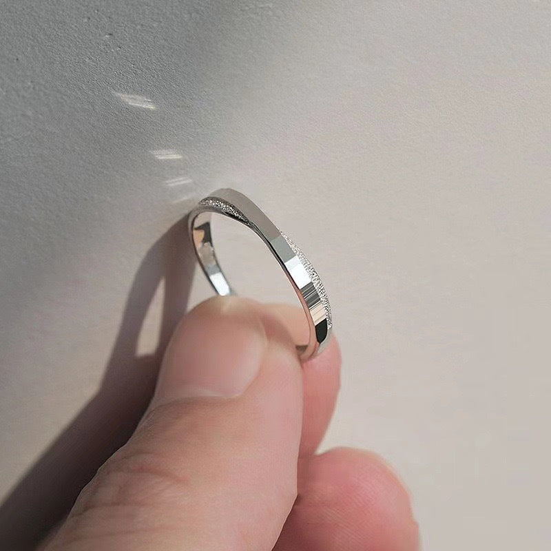Pair Simple Gift Male Index Finger Rings