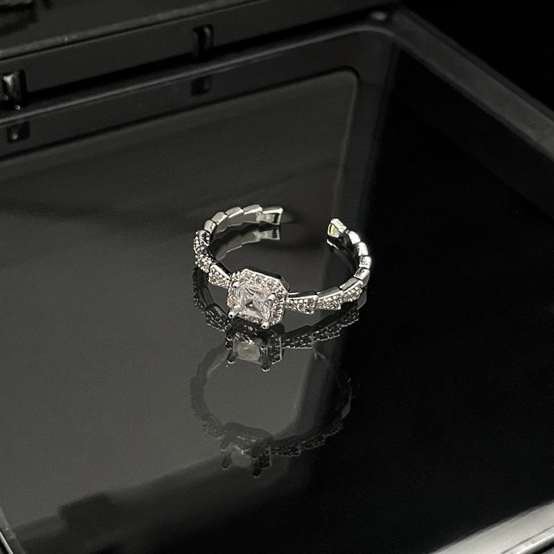 Color Fashion Elegant Open Female Cold Rings