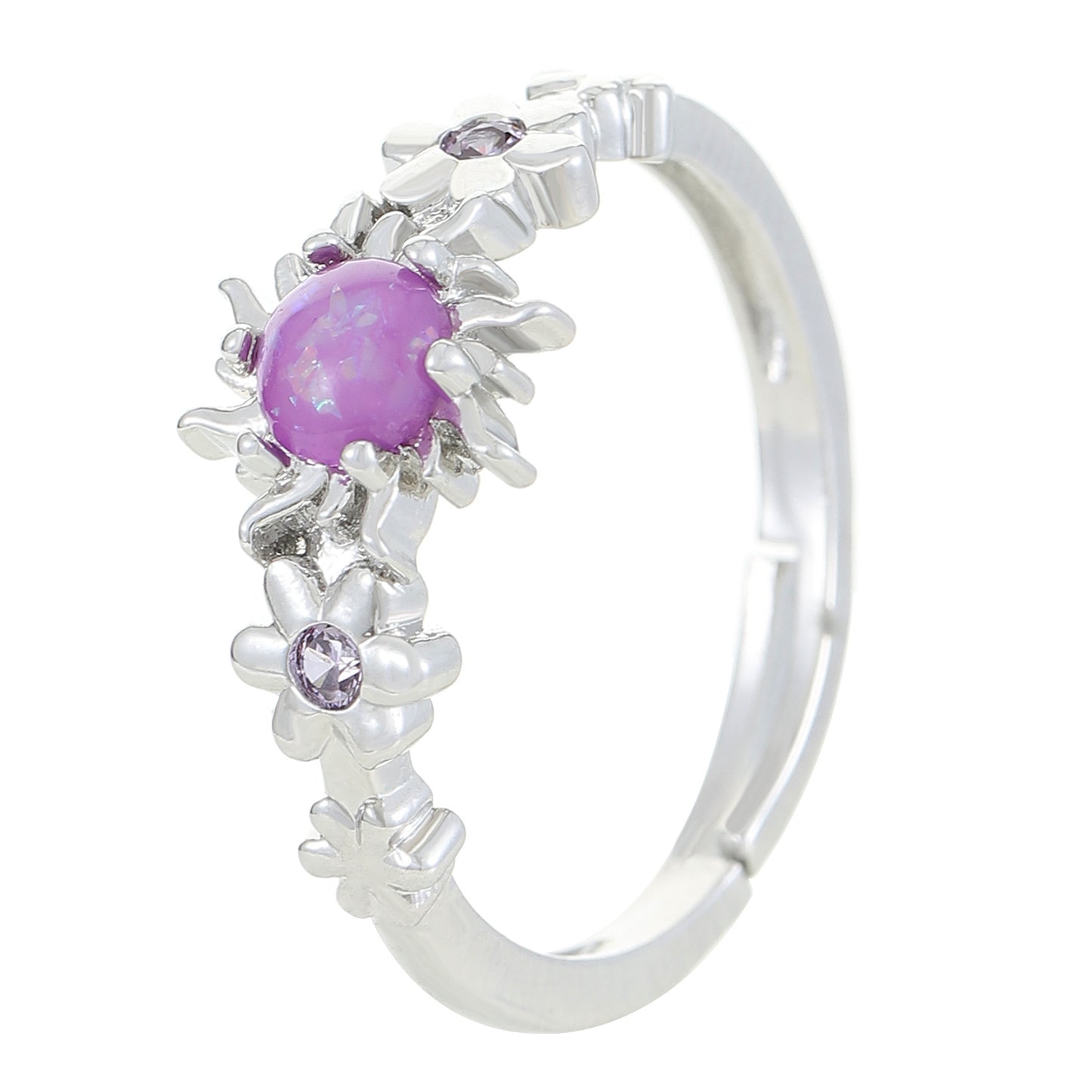Love Cross Open Female Special Interest Rings