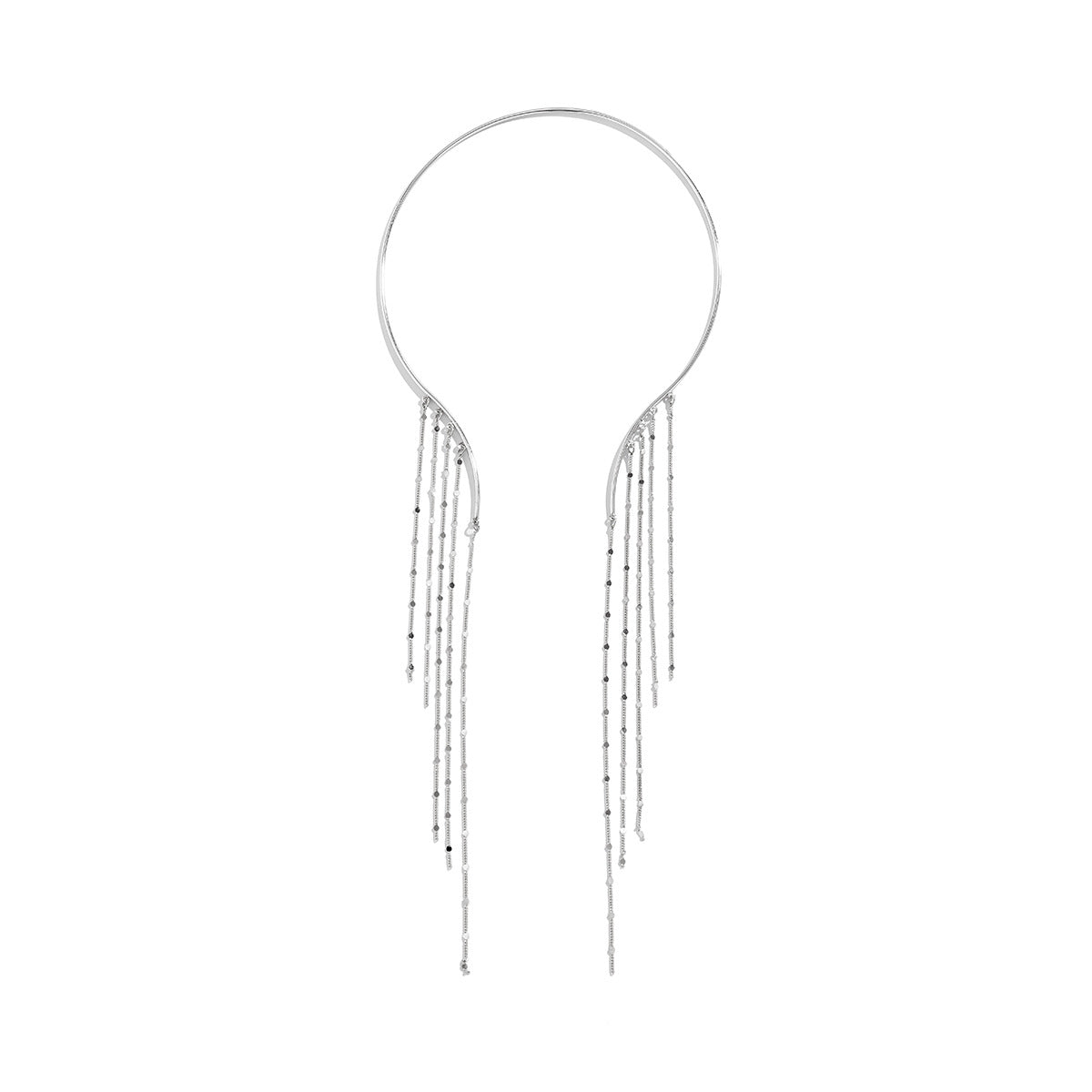 Geometric Ball Clavicle Chain Design Open Collar Cold Necklaces