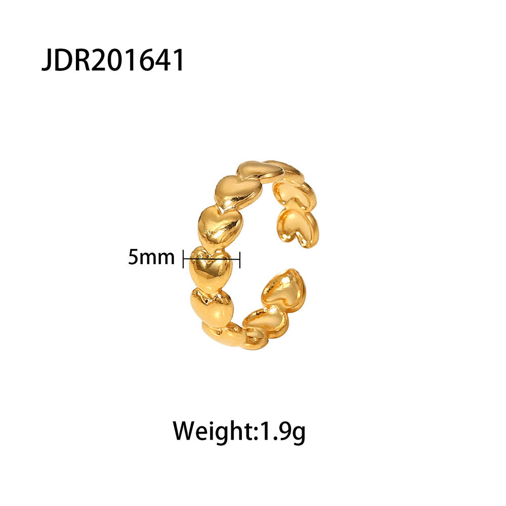 High-grade Simple Gold Steel Series Stainless Bracelets