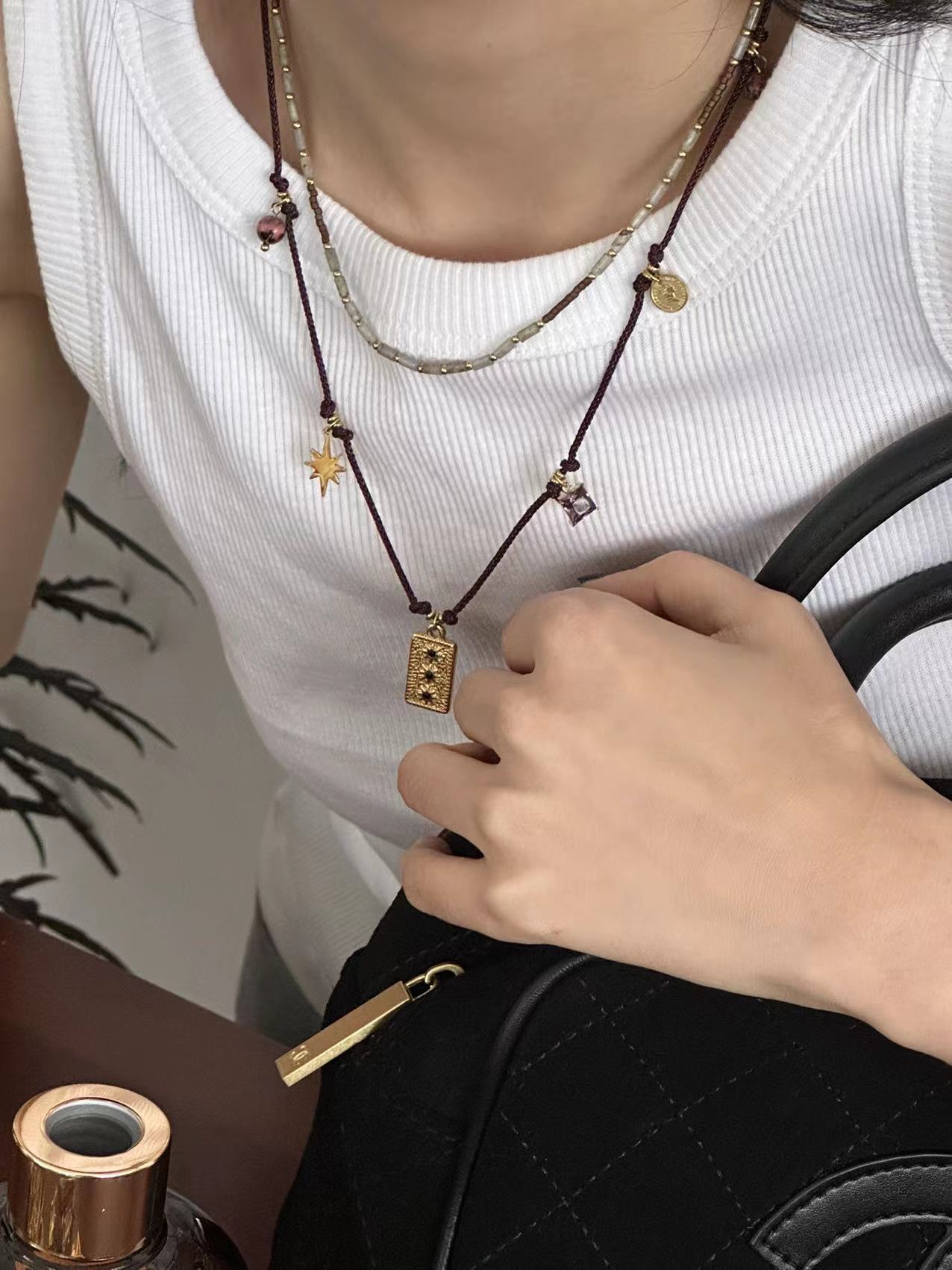 Afraid Of Water Series Titanium Steel Earrings