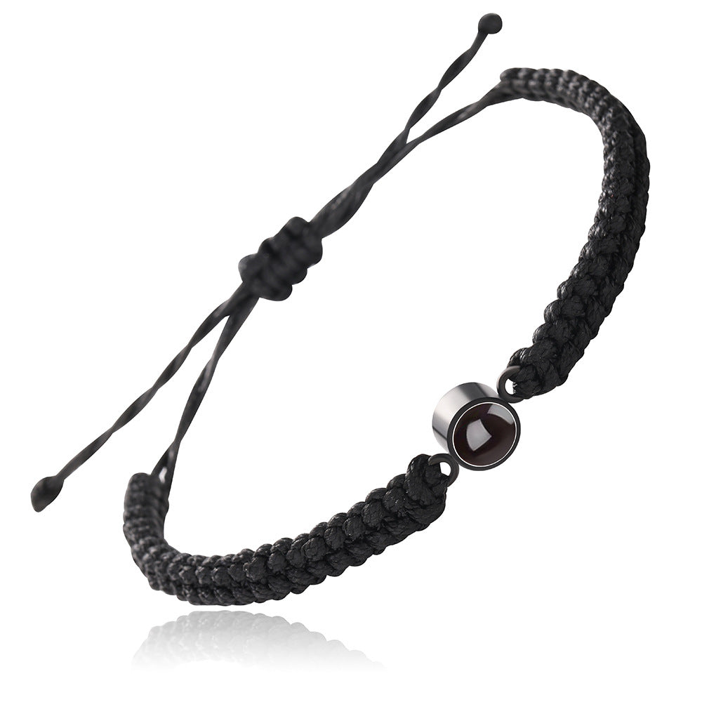 Korean Style Projection Hand Weaving Simple Bracelets