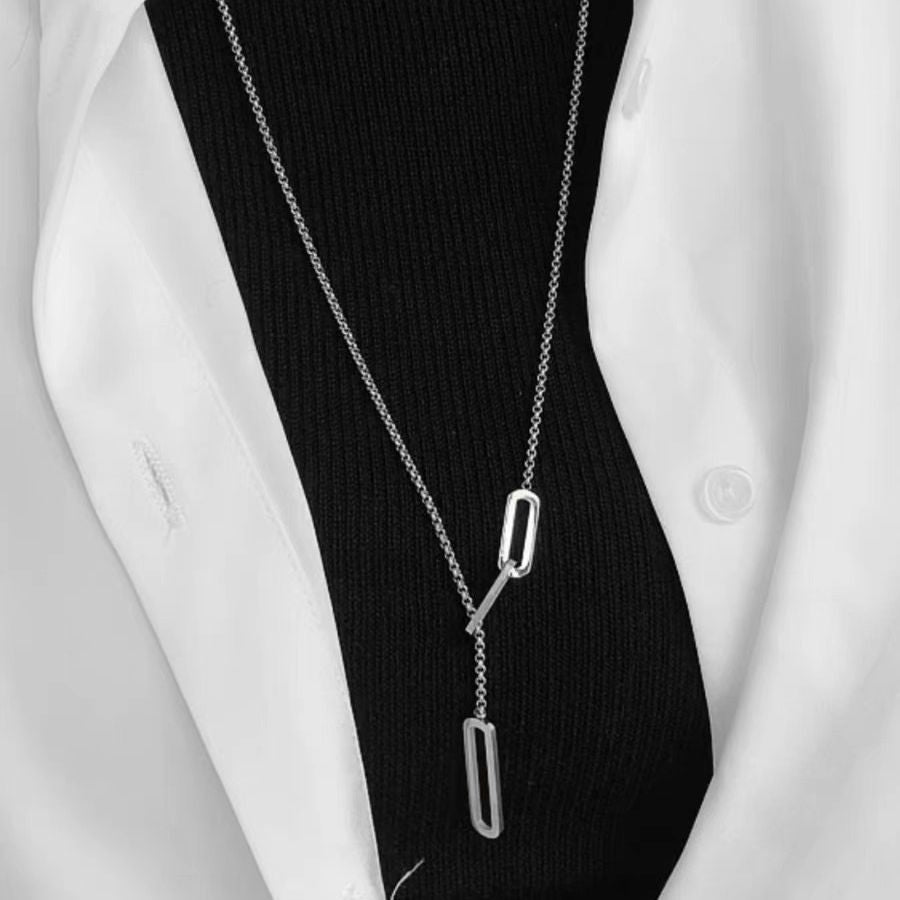 Fashion Chain Sweater Long Adjustable Tassel Necklaces