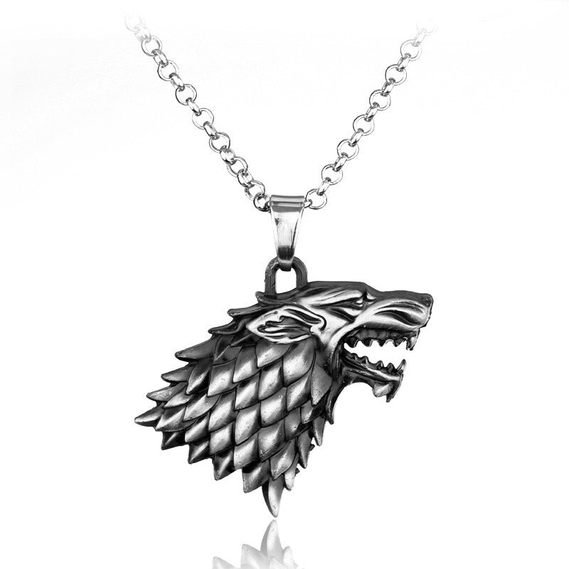 Films Television Nine Family Dragon With Three Heads Necklaces