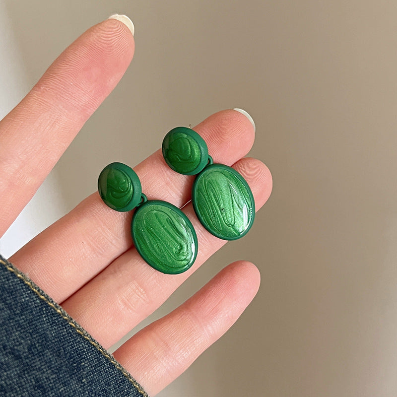 Women's Mori Style French Retro Camellia For Design Earrings