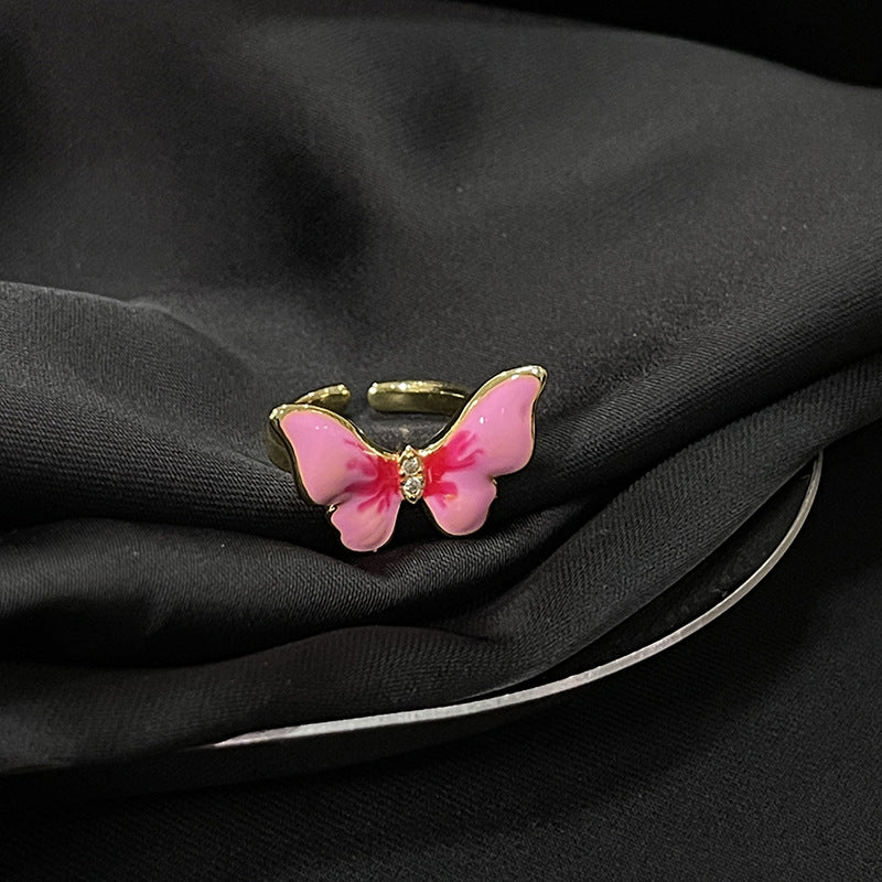 Women's Light Luxury High-grade Open Antique Retro Rings