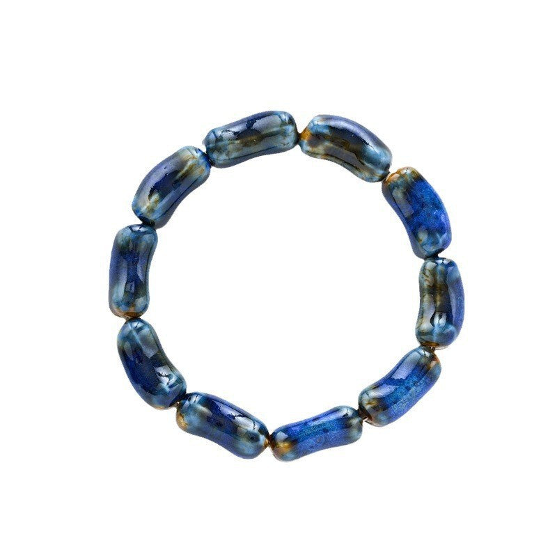 Men's Bone Ceramic Female Beaded Chinese Couple Mori Bracelets