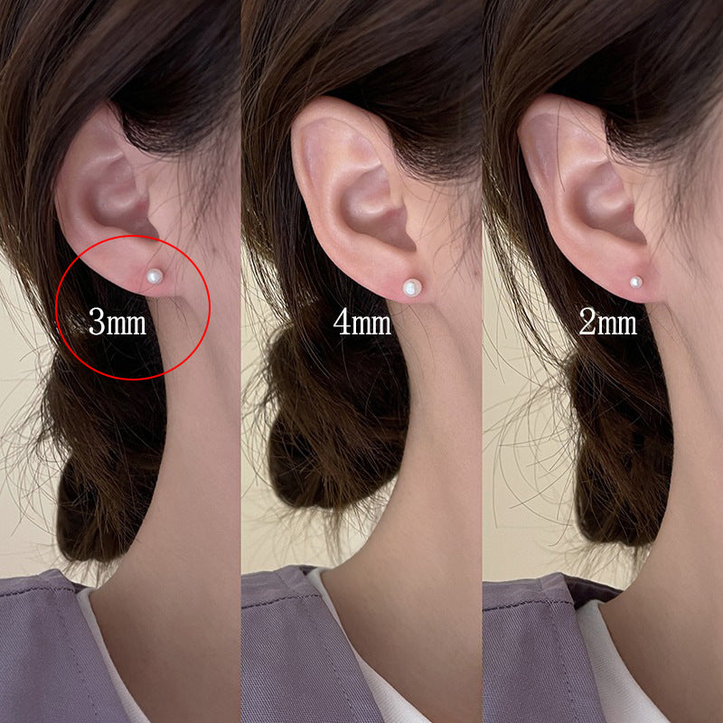 Women's Procurement Service Of Korean Pearl High-grade Earrings