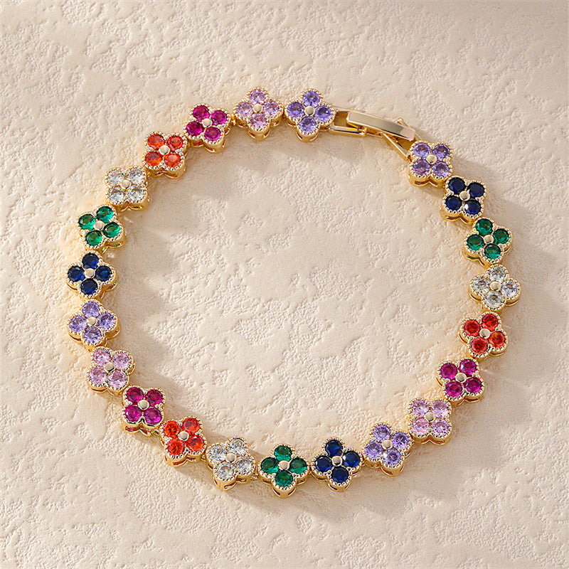 Hair Copper Plating Color Zircon Special Bracelets
