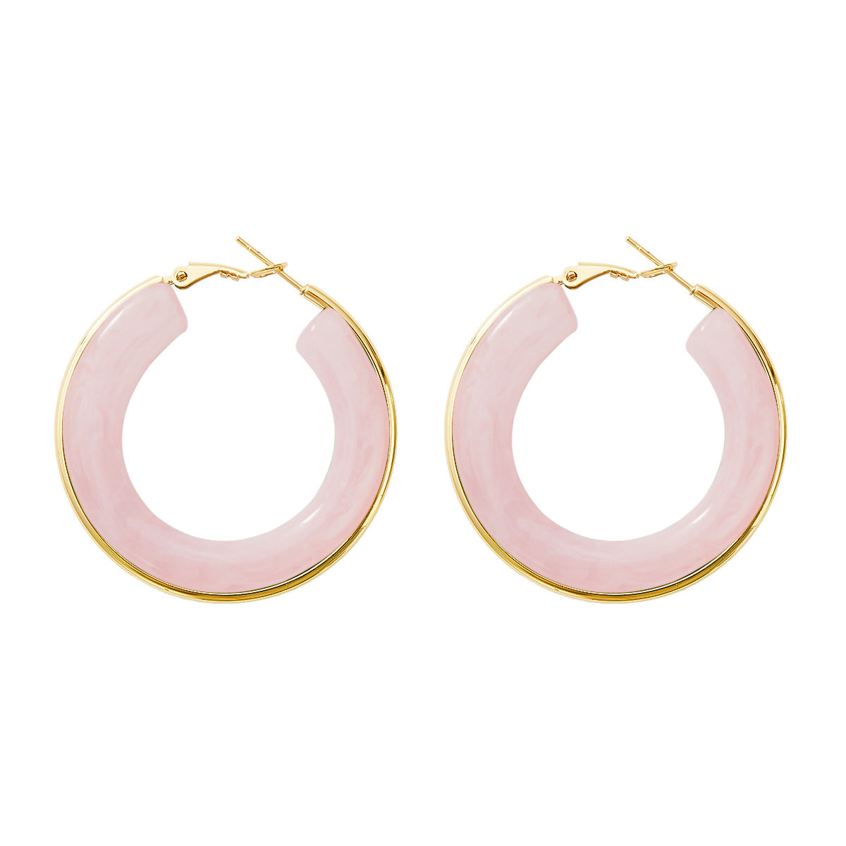 High-grade Exaggerated Vacation Style Stainless Steel Personality Affordable Luxury Earrings