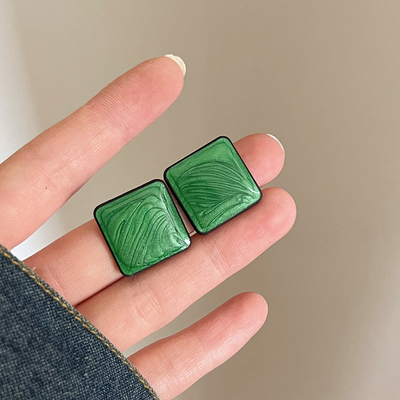 Women's Mori Style French Retro Camellia For Design Earrings