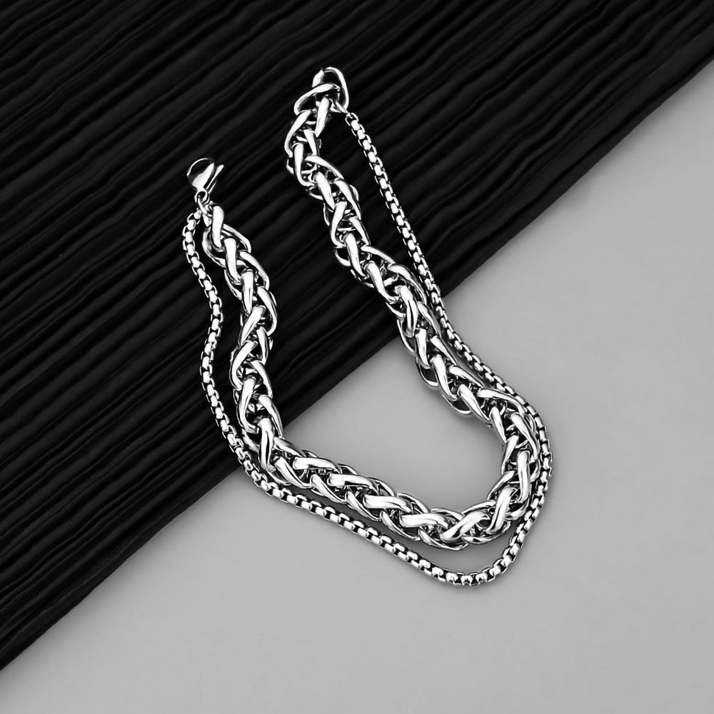 Men's Fashion Niche Design Cold Style Single Bracelets