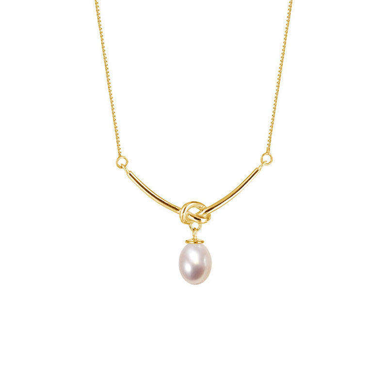 Women's Pearl For French Entry Lux Niche Style High-grade Temperament Necklaces