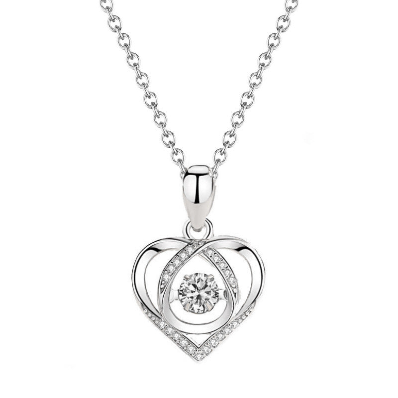 Temperament Smart Heart-shaped Valentine's Day Gifts Pendants