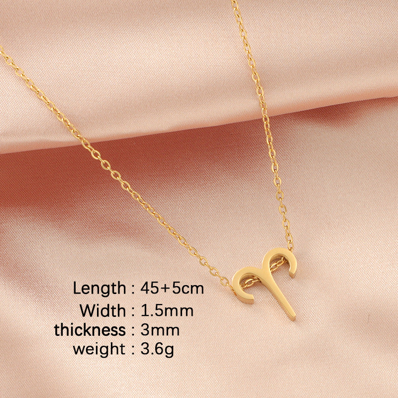 Twee Constellations Constellation Clavicle Chain Card Necklaces