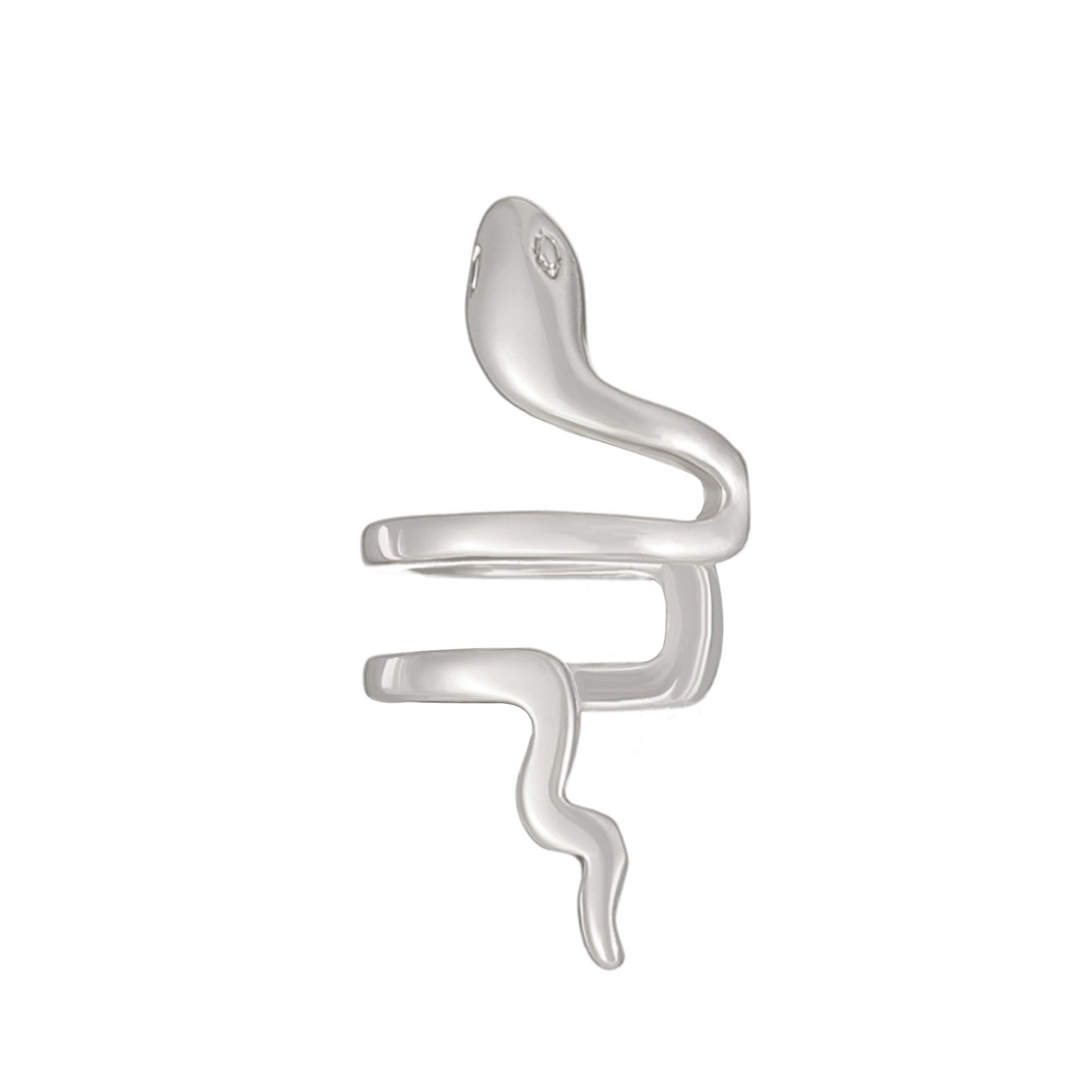 Exaggerated Snake Graceful Personality Pattern Ear Earrings