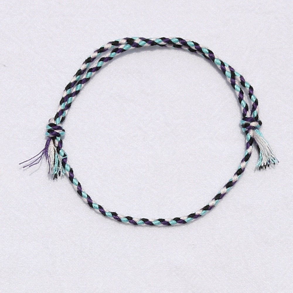 Hand-woven Tibetan Hand Rub Thread Carrying Bracelets