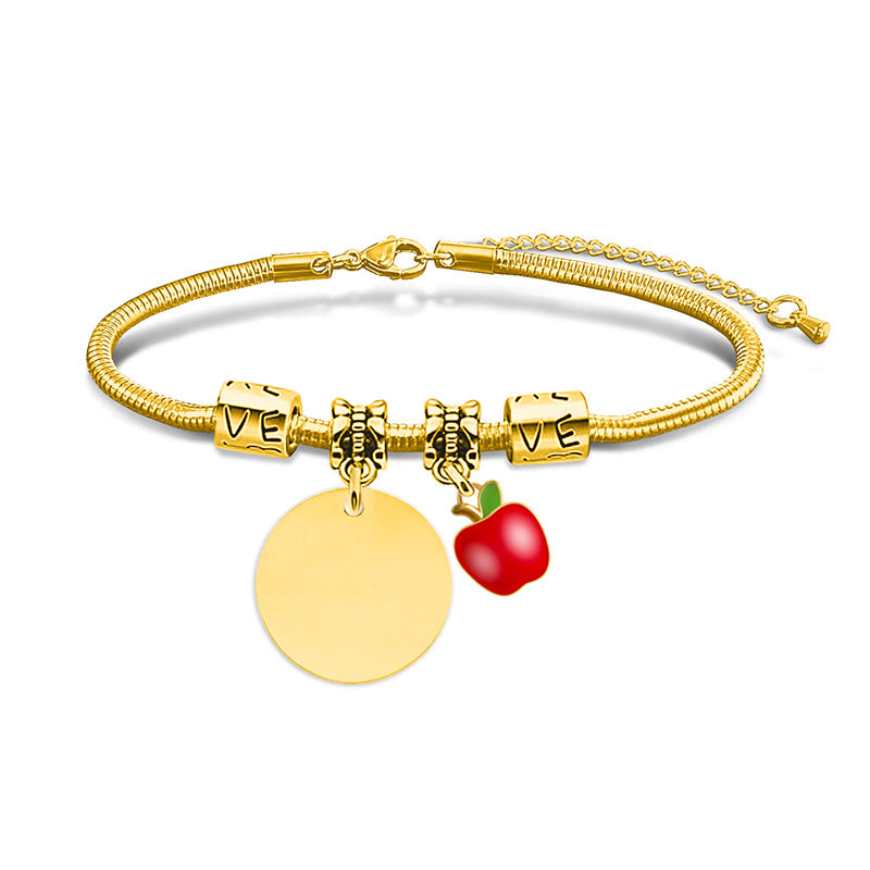 Steel Snake Bone Blank Material Holiday Bracelets