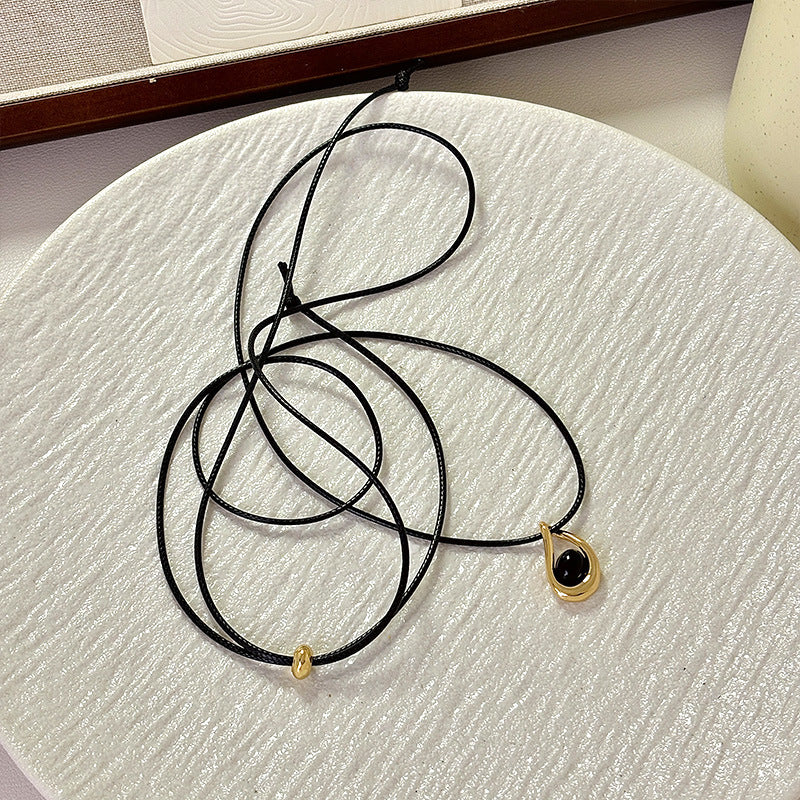 Alloy Plating Vintage Abstract Love Heart Necklaces