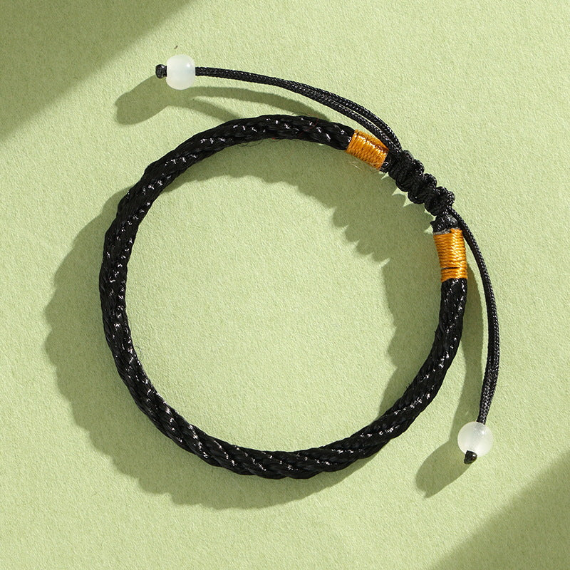 Women's & Men's Matching Red Rope Life String Of Bracelets