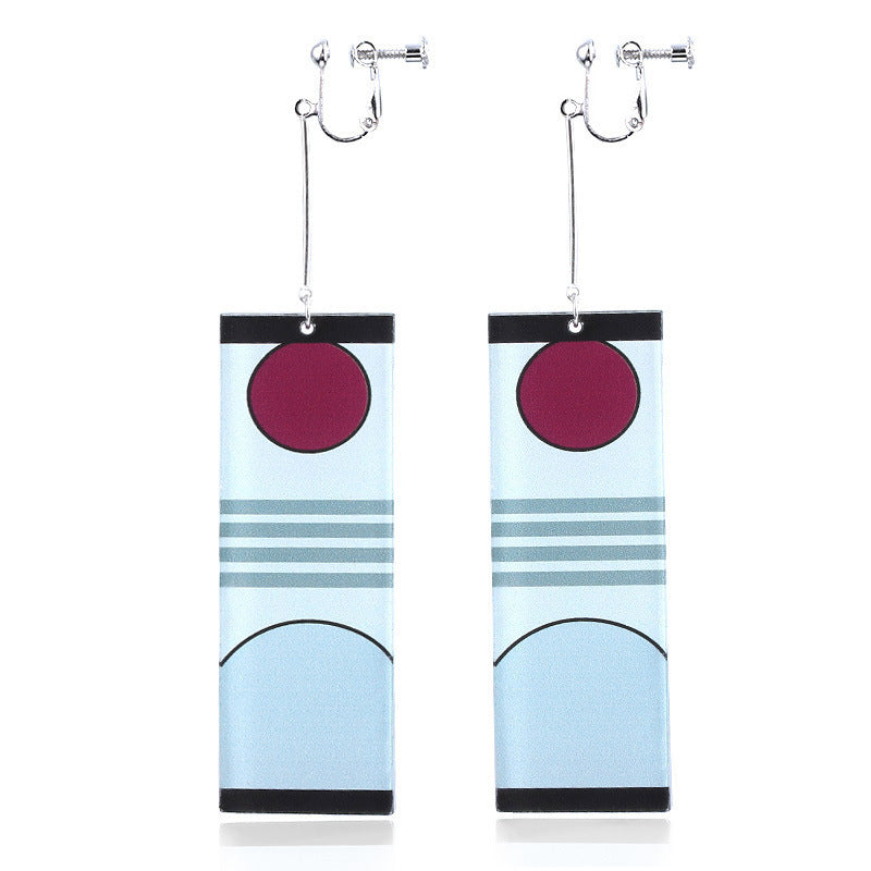 Anime Peripheral No Stove Door Auricular Earrings