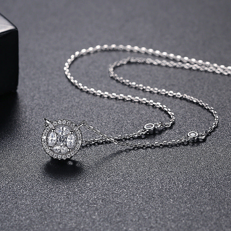 Korean Style Niche Round Female Clavicle Necklaces