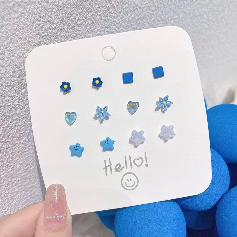 Needle Small Ear Female Cute Sweet Earrings